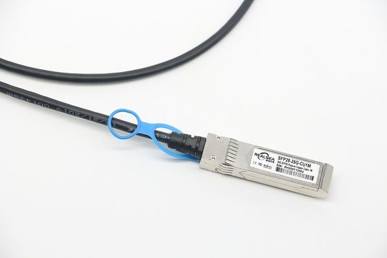 راه حل های کم هزینه 25GBASE SFP28 DAC کابل 3 متر کابل دو محوری منفعل برای اترنت 25G