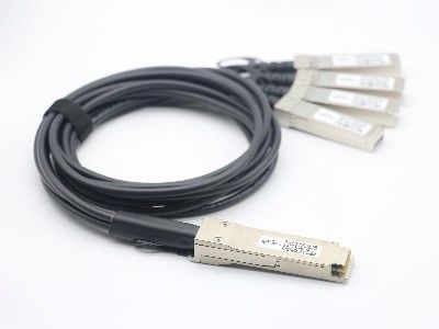 کابل نوری Dac Qsfp+ تا 4x SFP+ 10g کابل مس دوگانه با سرعت بالا 5M